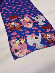 شال دخترانه فانتزی قلبی شاهدختkids-shawl516